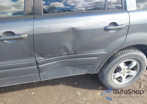 2008 Honda Pilot Ex-L from USA, damaged, VIN 5FNYF18678B024227